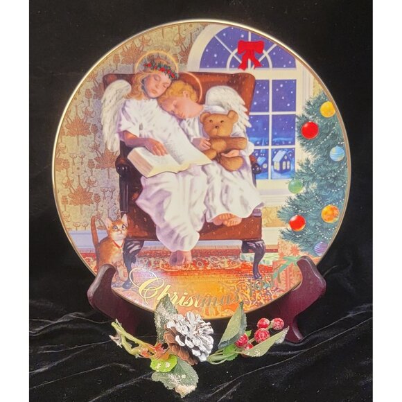 Antique Avon Collector's Porcelain Plate "Heavenly Dreams" - Picture 4 of 10